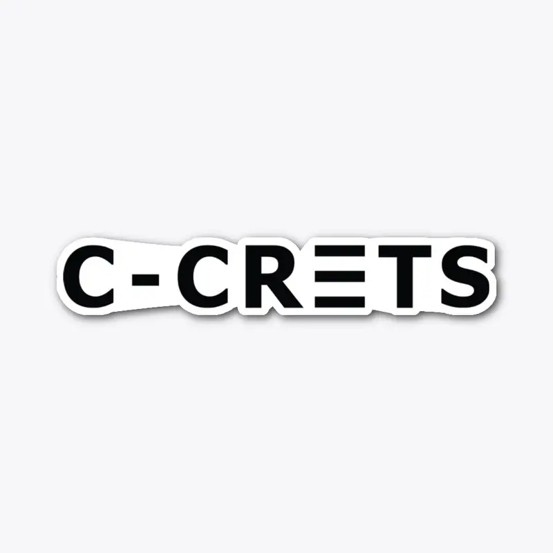 C-CRETS | Black Logo