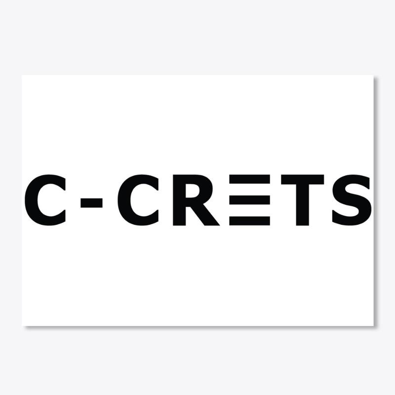 C-CRETS | Black Logo